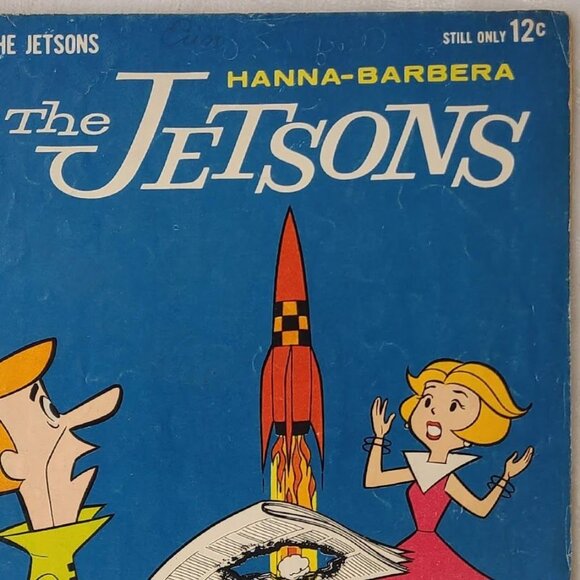 Jetsons 9 Gold Key Comics 1964 2.5 GD+ Rocket Cover Hanna-Barbera - Picture 16 of 16